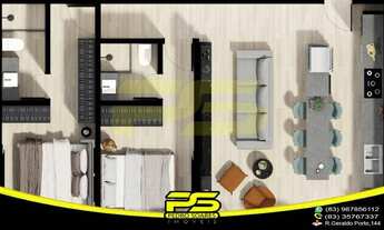 Imagem 7: últimos apartamentos, 03 quartos, suíte, piscina, varanda, 77m² por apenas r$ 609.531,46 e