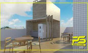 Imagem 4: Apartamento com 1 dormitório à venda, 50 m² por r$ 165.000 - aeroclube - joão pessoa/pb #p