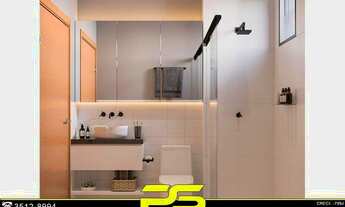 Imagem 2: Apartamento com 2 dormitórios à venda, 54 m² por r$ 268.000 - portal do sol - joão pessoa