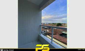 Imagem 2: Apartamento com 2 dormitórios à venda, 57 m² por r$ 170.000 - cristo redentor - joão pesso