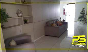 Imagem 3: Apartamento com 2 dormitórios à venda, 52 m² por r$ 416.000 - tambaú - joão pessoa/pb para