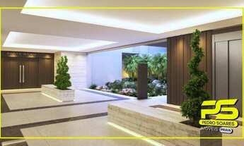 Imagem 6: Apartamento com 2 dormitórios à venda, 63 m² por r$ 590.000 - cabo branco - joão pessoa/pb