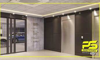 Imagem 3: Apartamento com 2 dormitórios à venda, 63 m² por r$ 590.000 - cabo branco - joão pessoa/pb