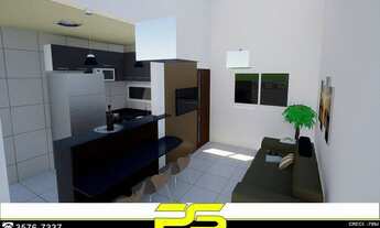 Imagem 2: Casa com 3 dormitórios à venda, 75 m² por r$ 240.000 - cuiá - joão pessoa/pb #alexbruno pa