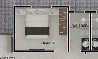 Imagem: Oportunidade ) - apartamento 2 quartos localizado