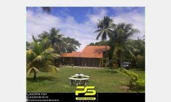 Imagem 2: Chácara com 3 dormitórios à venda, 412 m² por r$ 950.000 - centro - lucena/pb para