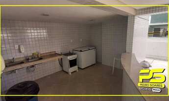 Imagem 4: Apartamento com 3 dormitórios à venda, 120 m² por r$ 700.000 - tambaú - joão pessoa/pb #pe