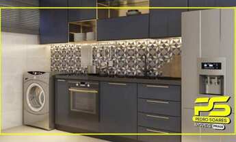 Imagem 5: Apartamento com 2 dormitórios à venda, 56 m² por r$ 620.000 - cabo branco - joão pessoa/pb