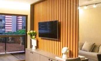 Imagem 4: Apartamento com 2 dormitórios à venda, 64 m² por r$ 570.000 - cabo branco - joão pessoa/pb