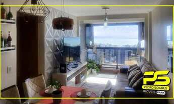 Imagem 2: Apartamento com 2 dormitórios à venda, 61 m² por r$ 475.000 - jardim oceania - joão pessoa