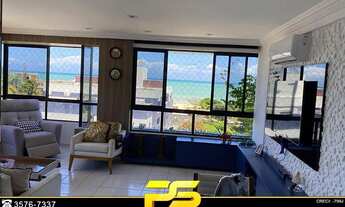Imagem 3: Apartamento com 3 dormitórios à venda, 114 m² por r$ 900.000 - cabo branco - joão pessoa/p