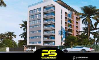 Imagem 2: Apartamento com 2 dormitórios à venda, 68 m² por r$ 376.000 - intermares - cabedelo/pb par