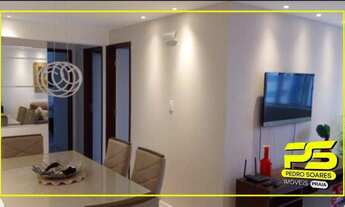 Imagem 2: Apartamento com 3 dormitórios à venda, 85 m² por r$ 565.000 - jardim oceania - joão pessoa