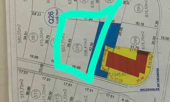 Imagem: Terreno em condomínio fechado 712m², a