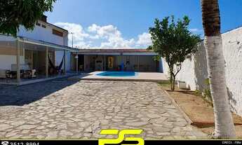 Imagem 7: Casa com 6 dormitórios à venda por r$ 900.000 - camboinha - cabedelo/pb para