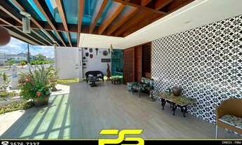 Imagem 3: Casa com 4 dormitórios + dce à venda, 380 m² por r$ 2.100.000 - portal do sol - joão pesso