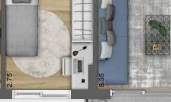 Imagem 2: Apartamento com 1 dormitório à venda, 47 m² por r$ 955.000 - alto de pinheiros - são paulo