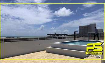 Imagem 2: Apartamento com 2 dormitórios à venda, 45 m² por r$ 310.193 - cabo branco - joão pessoa/pb