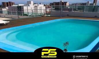 Imagem 3: Apartamento com 3 dormitórios à venda, 102 m² por r$ 450.000 - bessa - joão pessoa/pb para