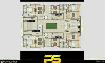 Imagem 2: Apartamento com 2 dormitórios à venda, 60 m² por r$ 340.000 - bessa - joão pessoa/pb #lidi