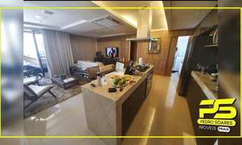 Imagem 4: Apartamento com 2 dormitórios à venda, 88 m² por r$ 630.000 - brisamar - joão pessoa/pb pa