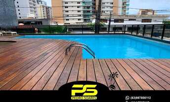 Imagem 2: Apartamento com 4 dormitórios à venda, 165 m² por r$ 600.000,00 - cabo branco - joão pesso