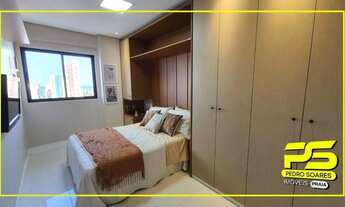 Imagem 5: Apartamento com 3 dormitórios à venda, 83 m² por r$ 560.000 - manaíra - joão pessoa/pb #so