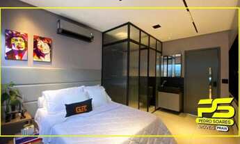 Imagem 3: Studio com 1 dormitório à venda, 24 m² por r$ 227.500,00 - bessa - joão pessoa/pb para