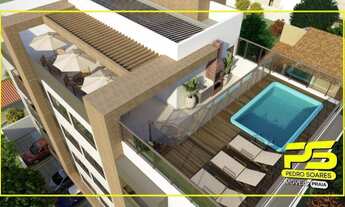 Imagem 3: Apartamento com 3 dormitórios à venda, 74 m² por r$ 358.990 - intermares - cabedelo/pb par