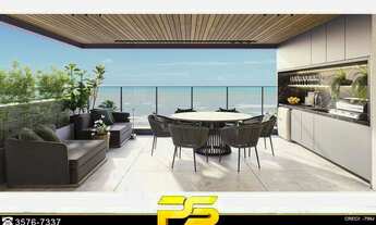 Imagem 2: Apartamento com 3 dormitórios à venda, 175 m² por r$ 2.525.000 - portal do poço - cabedelo