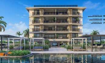 Imagem: Apartamento alto padrão pé na areia 66m²