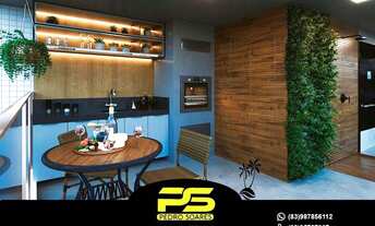 Imagem 3: Apartamento com 2 dormitórios à venda, 68 m² por r$ 376.000 - intermares - cabedelo/pb par