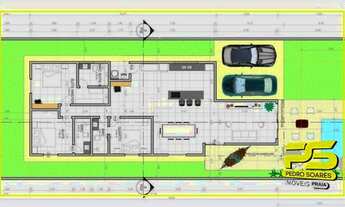 Imagem 3: Casa com 3 dormitórios à venda, 162 m² por r$ 790.000,00 - altiplano - joão pessoa/pb para