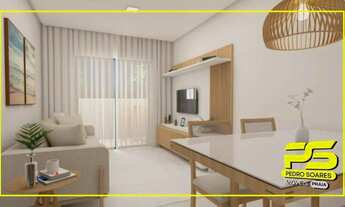 Imagem 5: Apartamento com 1 dormitório à venda, 47 m² por r$ 158.268 - jacumã - conde/pb para