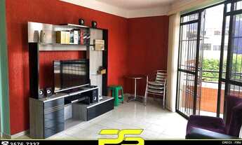 Imagem 3: Apartamento com 3 dormitórios + dependência à venda, 100 m² por r$ 350.000 - bessa - joão