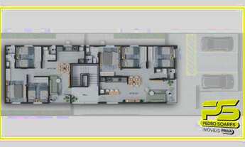 Imagem 3: Apartamento com 3 dormitórios à venda, 70 m² por r$ 215.000 - cristo redentor - joão pesso