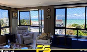 Imagem 4: Apartamento com 3 dormitórios à venda, 114 m² por r$ 900.000 - cabo branco - joão pessoa/p