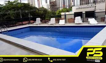 Imagem 2: Apartamento com 3 dormitórios à venda, 132 m² por r$ 500.000 - cabo branco - joão pessoa/p