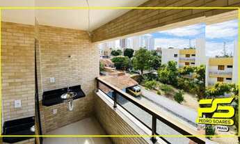 Imagem 2: Apartamento com 2 dormitórios à venda, 72 m² por r$ 289.000 - altiplano cabo branco - joão