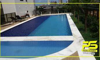 Imagem 2: Apartamento com 2 dormitórios à venda, 62 m² por r$ 340.000 - pedro gondim - joão pessoa/p