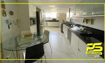 Imagem 5: Cobertura com 3 dormitórios à venda, 637 m² por r$ 2.600.000 - cabo branco - joão pessoa/p