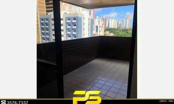 Imagem 6: Apartamento com 3 dormitórios à venda, 120 m² por r$ 470.000 - tambaú - joão pessoa/pb #pe