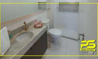 Imagem 7: Apartamento com 3 dormitórios à venda, 83 m² por r$ 560.000 - manaíra - joão pessoa/pb #so