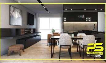 Imagem 7: Apartamento com 3 dormitórios à venda, 120 m² por r$ 1.055.500 - tambaú - joão pessoa/pb