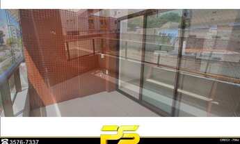 Imagem 2: Apartamento com 3 dormitórios à venda, 143 m² por r$ 1.250.000 - cabo branco - joão pessoa