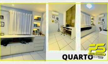 Imagem 3: Apartamento com 3 dormitórios à venda, 82 m² por r$ 439.000,00 - miramar - joão pessoa/pb