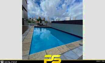 Imagem 4: Apartamento com 3 dormitórios à venda, 120 m² por r$ 470.000 - tambaú - joão pessoa/pb #pe