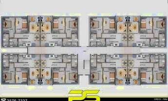 Imagem 7: Apartamentos com 2 dormitórios à venda, 53 a 70 m² por r$ 670.000 - camalaú - cabedelo/pb