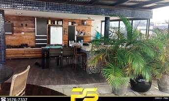 Imagem 6: Cobertura com 4 dormitórios à venda, 150 m² por r$ 2.000.000 - cabo branco - joão pessoa/p