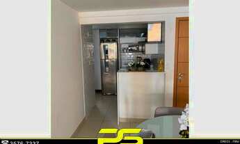 Imagem 4: Apartamento com 2 dormitórios para alugar, 73 m² por r$ 5.000/mês - intermares - cabedelo